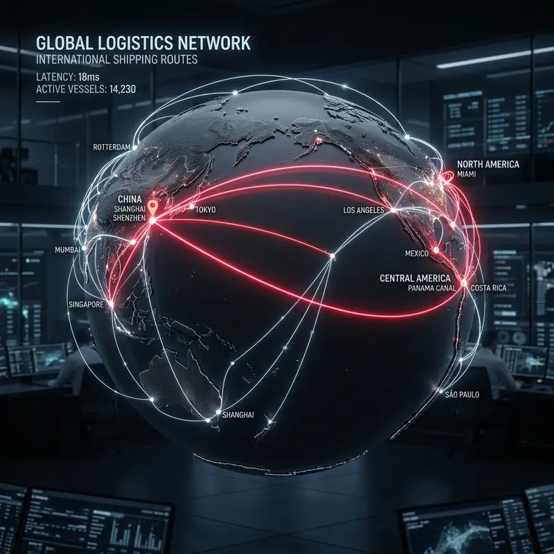 Rutas Logísticas Globales de Transportes Westy